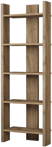 Pastatoma lentyna Kalune Design Virba 835PUQ3631, riešuto, 22.6 cm x 52.4 cm x 149 cm