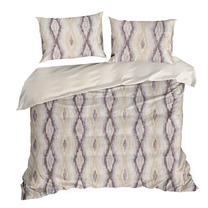 Patalynės užvalkalų komplektas PTE-87, kreminė/ruda/smėlio, 160 x 200 cm