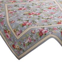 Staltiesė kvadratinė 4088, žalia/rožinė/pilka, 100 x 100 cm