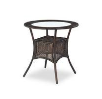 Lauko stalas Midas, tamsiai ruda, 74 cm x 74 cm