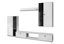 Sekcija ADRK Salia, juoda, 240 cm x 30.7 cm x 180 cm, 4 vnt.