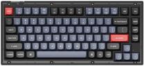 Klaviatūra Keychron V1 V1 Frosted Black Hot-Swap Keychron K Pro Red, EN, mėlyna/juoda/raudona