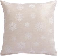 Dekoratyvinė pagalvėlė Home4you Winter Garden, smėlio, 45 cm x 45 cm