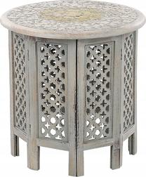 Kavos staliukas Beliani Jagori, rudas, 45 cm x 45 cm x 46 cm