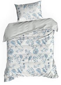 Patalynės užvalkalų komplektas Palermo 6, mėlynas/baltas, 140 x 200 cm