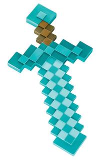 Dekoracija Minecraft Diamond Sword, mėlyna
