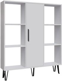 Lentyna Kalune Design Peoria 875ZNA4703, balta, 25 cm x 120 cm x 123.6 cm