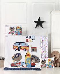 Patalynės užvalkalų komplektas Mijolnir Surf 121VCT2049, įvairių spalvų, 100 x 150 cm