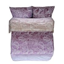 Patalynės užvalkalų komplektas Rustilė Henna 6230, violetinis, 150 x 215 cm