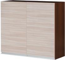 Viršutinė virtuvinė spintelė Bodzio Sandi KS80G-LA/P/OR, riešuto/smėlio, 31 cm x 80 cm x 72 cm