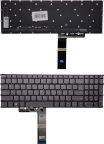 Nešiojamų kompiuterių klaviatūra Lenovo KB314744 for Lenovo ThinkBook 15 G2 with backlight (US), juoda, belaidė