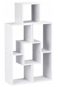 Pastatoma lentyna Bookcase MSP754, balta, 24.5 cm x 63 cm x 80 cm
