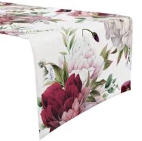 Stalo takelis stačiakampė Mariall OM01-2, balta/rožinė/smėlio, 40 x 220 cm