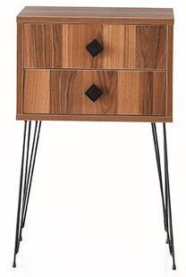 Konsolinis staliukas Kalune Design Melinos, rudas, 45 cm x 35 cm x 70 cm