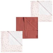 Vystyklas LUMA Muslin, 70 cm x 70 cm, 3 vnt.