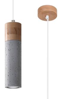 Šviestuvas kabinamas Sollux Zane 1, GU10, 1 x 40 W