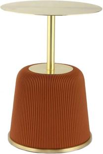 Kavos staliukas Kayoom Jokai 325, oranžinis, 40 cm x 40 cm x 55 cm