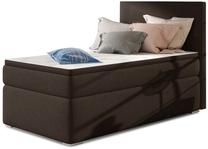 Lova viengulė continental Rocco Sawana 26 Left, 90 x 200 cm, tamsiai ruda, be čiužinio