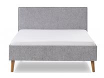 Lova dvigulė Twister, 140 x 200 cm, pilka, be čiužinio