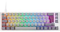 Klaviatūra Ducky One 3 SF One 3 SF Cherry MX Brown, EN/DE, balta/pilka/šviesiai pilka