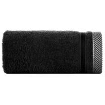Vonios rankšluostis Abbie 11, juodas, 140 cm x 70 cm