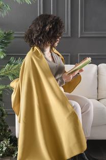 Pledas Mijolnir Shawl Bloom 194DCH1805, garstyčių, 70 cm x 170 cm