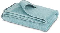 Vonios rankšluostis Dormeo Whipstitch 110072329, šviesiai mėlynas, 100 cm x 50 cm