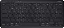 Klaviatūra Trust Lyra, Anglų (US), juoda, belaidė