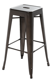 Baro kėdė OTE Fenix, tamsiai pilka, 43.5 cm x 43.5 cm x 76.5 cm