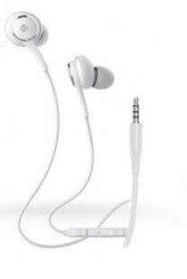Laidinės ausinės Devia Smart Wired, balta