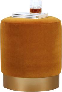 Pufas Hanah Home Memfis Cinnamon, rudas, 40 cm x 40 cm x 45 cm