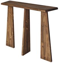 Konsolinis staliukas Kalune Design Cleopatra, riešuto, 100 cm x 28 cm x 83 cm