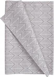 Staltiesė stačiakampė Home4you Retro, pilka, 116 x 43 cm