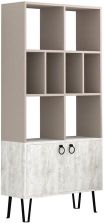 Lentyna Kalune Design Bene 855DTE3717, šviesiai ruda, 30 cm x 80 cm x 166 cm