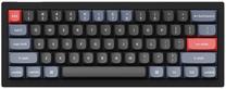 Klaviatūra Keychron V4 V4 Carbon Black Hot-Swap Keychron K Pro Blue, Anglų (US), mėlyna/juoda/raudona