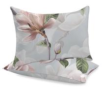 Pagalvės užvalkalas Rustilė Spring 1691, balta/pilka/smėlio, 60 cm x 40 cm