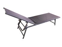 Gultas Tela C4025, antracito, 182 cm x 55 cm x 57.5 - 95.5 cm