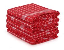 Virtuvinių rankšluosčių rinkinys Foutastic Küp 336EPJ1142, raudonas, 65 cm x 45 cm, 10 vnt.