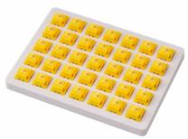 Jungiklis Keychron Gateron Cap Golden-Yellow Switch-Set Z76, geltona