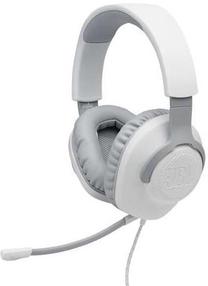 Laidinės ausinės JBL Quantum 100, balta