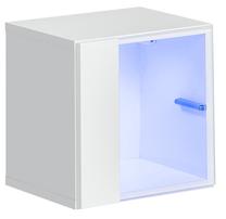 Vitrina ASM Switch WW5, balta, 30 cm x 25 cm x 30 cm