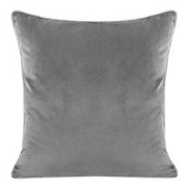 Dekoratyvinės pagalvėlės užvalkalas JEQ-09, pilka, 45 cm x 45 cm