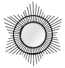 Veidrodis Kayoom Aina 425, kabinamas, 52 cm x 52 cm, juoda