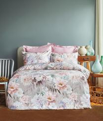 Patalynės užvalkalų komplektas Masterjero Poliere, rožinis, 140 x 200 cm