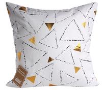 Pagalvės užvalkalas Altom Geometry, mėlyna/balta, 40 cm x 40 cm