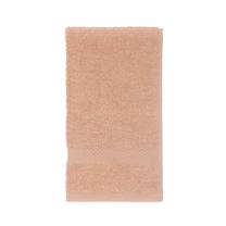 Vonios rankšluostis Domoletti Terry 716, persikinė, 50 cm x 30 cm