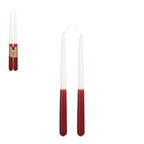 Žvakė, kūginė, 8.5 h, 2 vnt., Raudona