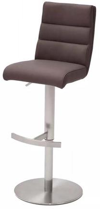 Baro kėdė MC Akcent Giulia B GBBE53BX, matinė, ruda, 54 cm x 39 cm x 88 - 113 cm