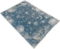 Kilimas vidaus Conceptum Hypnose W1010, balta/žydra, 100 cm x 60 cm