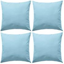 Dekoratyvinė pagalvėlė VLX Outdoor, žydra, 45 cm x 45 cm, 4 vnt.